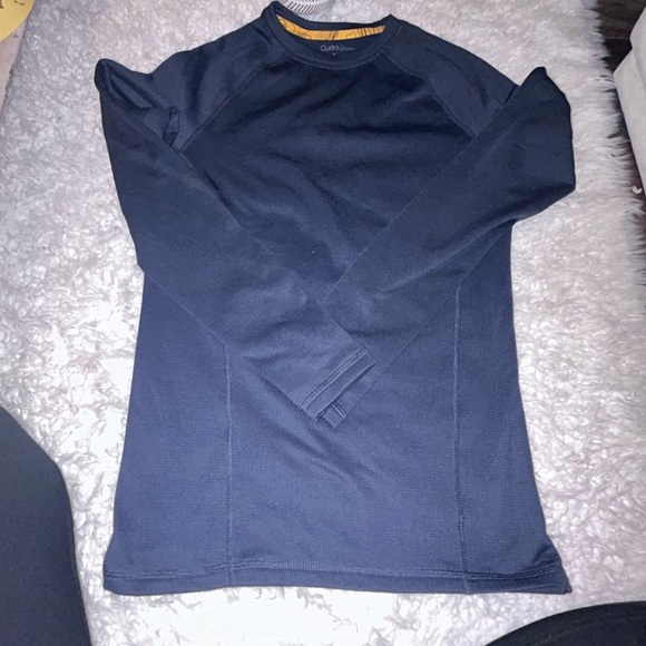 50%off w♥️ Cuddl Duds Men's X fleece  Long Sleeve Thermal Crew Top S NWOT #2🐊 - Picture 7 of 10